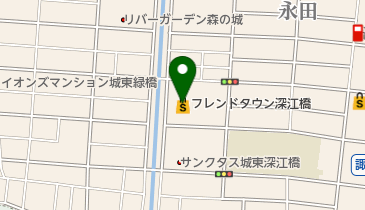 フレンドタウン深江橋の地図画像