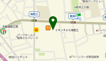 イオンそよら海老江の地図画像