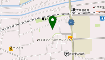 カナートモール住道の地図画像