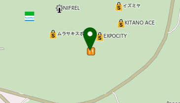 キデイランドららぽーとEXPOCITY店の地図画像