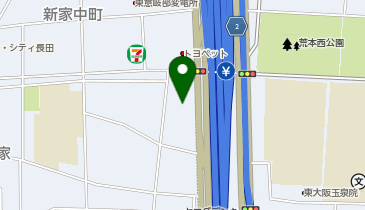 ワークマンプラス東大阪新家店の地図画像