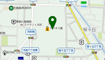 アカチャンホンポアリオ八尾店の地図画像
