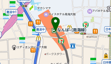 JOURNAL STANDARD難波店の地図画像