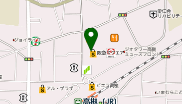 アカチャンホンポ高槻阪急スクエア店の地図画像