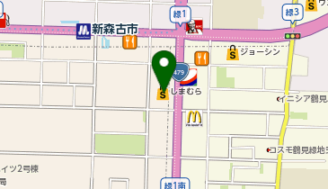 ファッションセンターしまむら古市店の地図画像