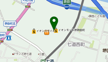 H&Mイオンモール堺鉄砲町店の地図画像