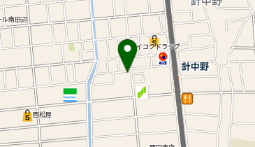 ミキハウスベビーセンターフクダの地図画像