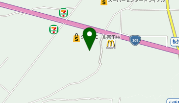 ジーユークロスモール富田林店の地図画像