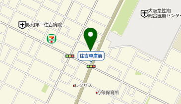 つるやゴルフ住吉店の地図画像