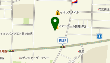 ムラサキスポーツイオンモール鶴見緑地店の地図画像