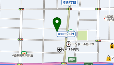 ジョーシン東大阪長田店の地図画像