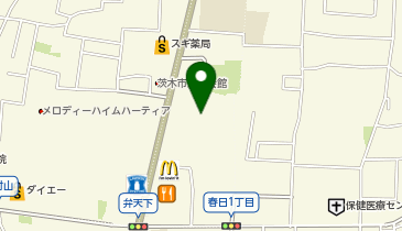 ジョーシン茨木店の地図画像