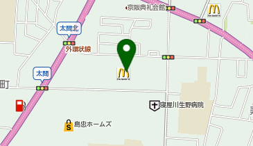 ジョーシン香里園アル・プラザ店の地図画像