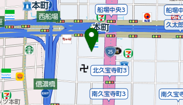 カンディハウス大阪ショップの地図画像