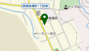 インテリアモリタ家具の地図画像