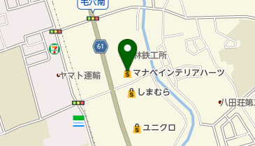 マナベインテリアハーツ堺泉北店の地図画像