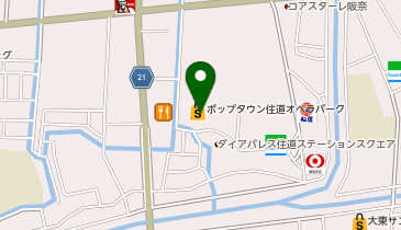 ニトリデコホームポップタウン住道店の地図画像