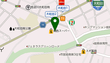 ナフコツーワンスタイルメラード大和田店の地図画像
