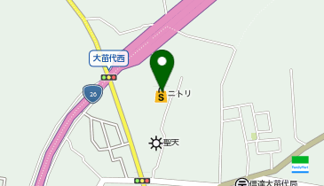 ニトリ泉南店の地図画像