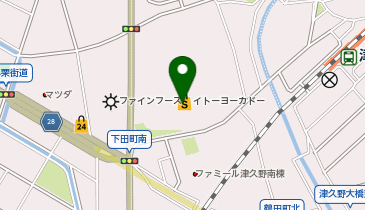 ニトリデコホームイトーヨーカドー津久野店の地図画像