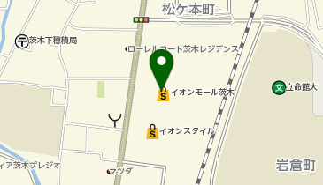 Francfrancイオンモール茨木店の地図画像