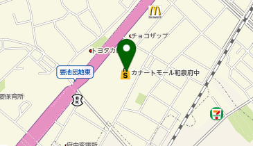 ニトリデコホームカナートモール和泉府中店の地図画像