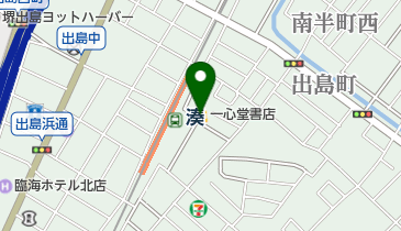 一心堂書店の地図画像