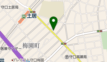 仲田書店の地図画像