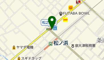 オクダ書店の地図画像