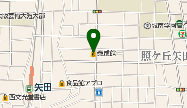 (有)泰成館の地図画像