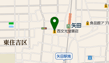 西文光堂書店パルネット西店の地図画像