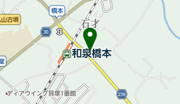 いづはら書店の地図画像