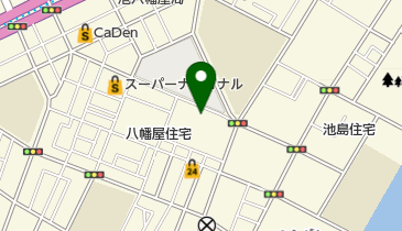 (株)オリオン書房の地図画像