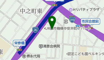 (株)フミヤ書店堺店の地図画像