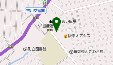 上西書店の地図画像