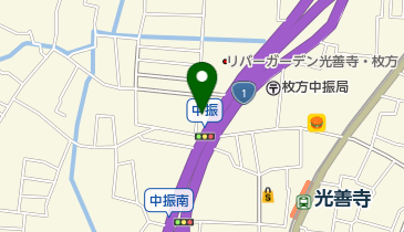 信長書店枚方店の地図画像