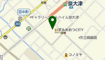 水嶋書房泉大津店の地図画像