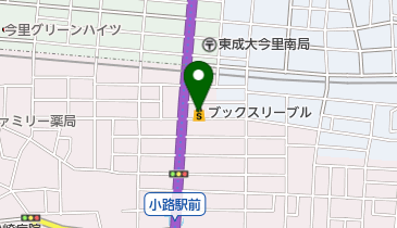 ブックスリーブルの地図画像