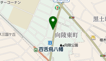 向文堂書店の地図画像