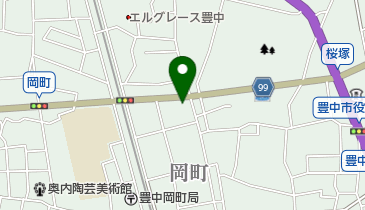 青山書店の地図画像