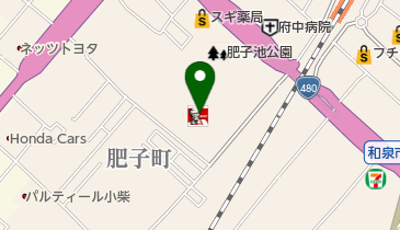 未来屋書店和泉府中店の地図画像