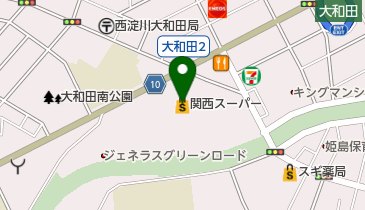 アミーゴ書店大和田店の地図画像