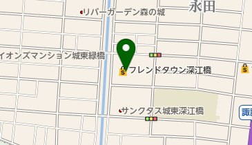 平和書店フレンドタウン深江橋店の地図画像