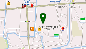 Luck Rackポップタウン住道店の地図画像