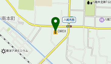 DiREX八尾高美店の地図画像