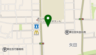DiREX矢田南店の地図画像