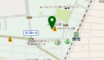 ダイソーベルマージュ堺1号館店の地図画像