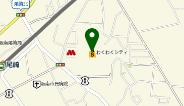 ダイソーわくわくシティ尾崎店の地図画像
