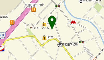 ダイソーウインディ岸和田店の地図画像