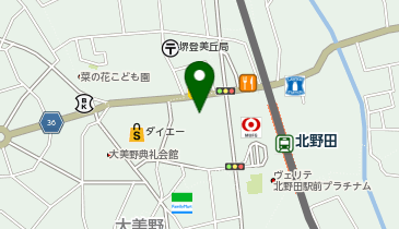 ダイソーベルヒル北野田店の地図画像